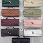 Shoulder Bag with Gold Chain Straps